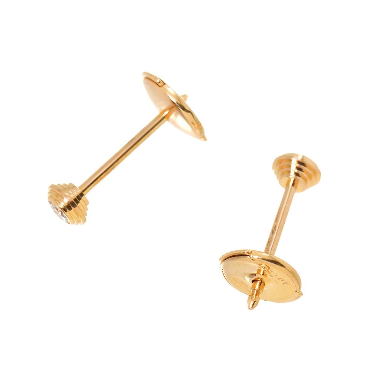 カルティエ　ダムールxs キャッチ カルティエ Cartier ダムール ピアス XS ダイヤ K18 PG 750 ディアマン