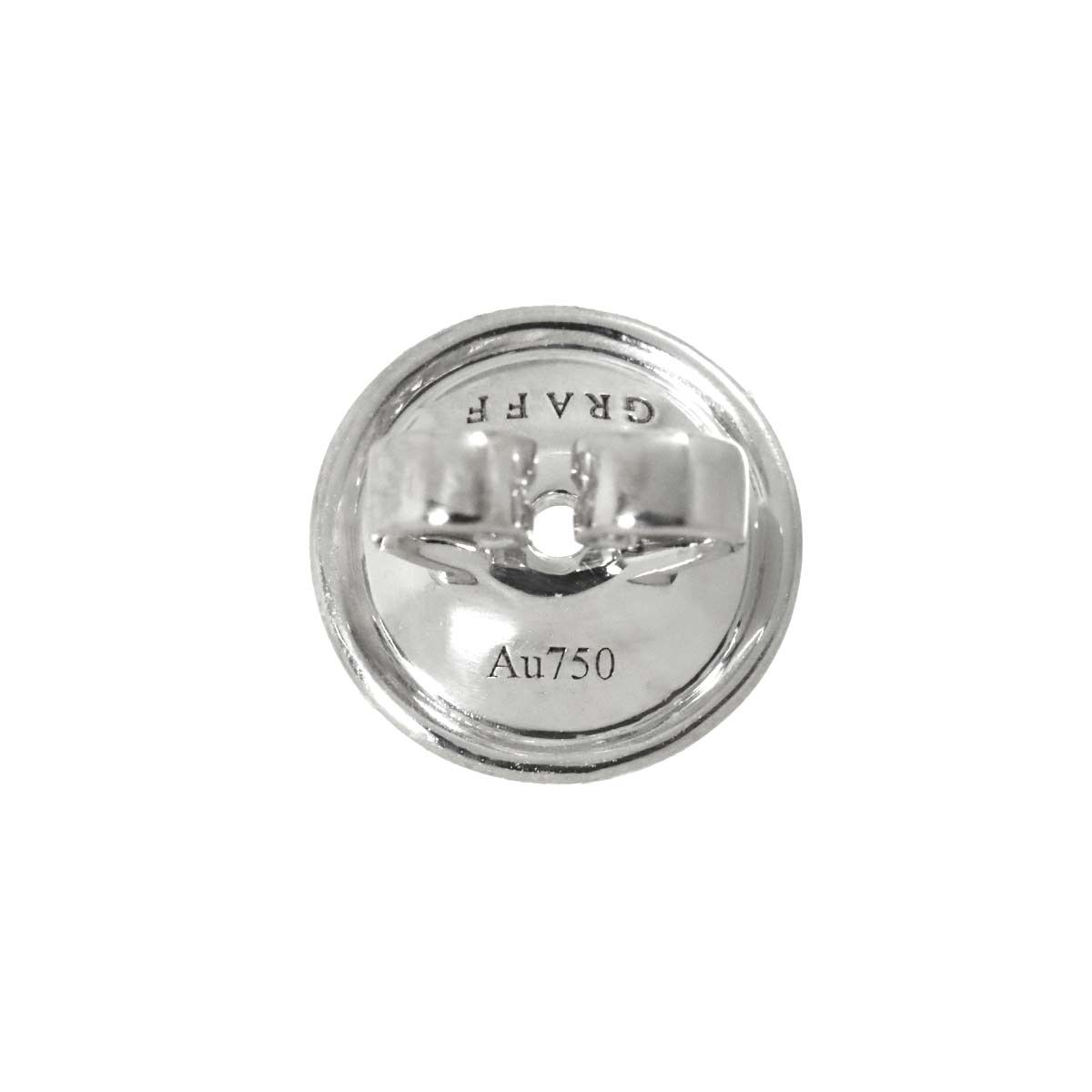 グラフ GRAFF ワイルドフラワー ダイヤ ピアス K18 WG ホワイト