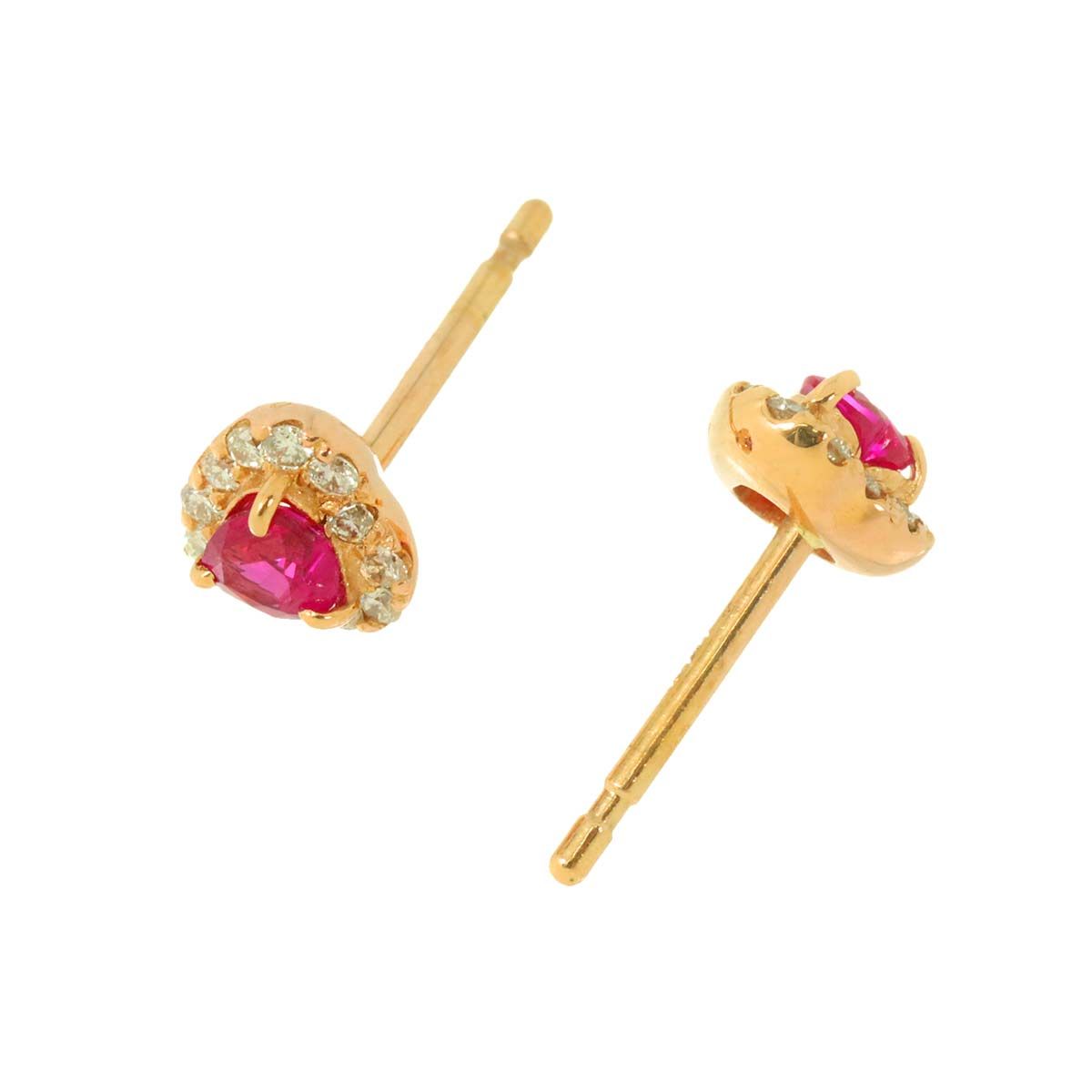 ポンテヴェキオ Ponte Vecchio ルビー 0.14ct/0.14ct ダイヤ 0.06ct