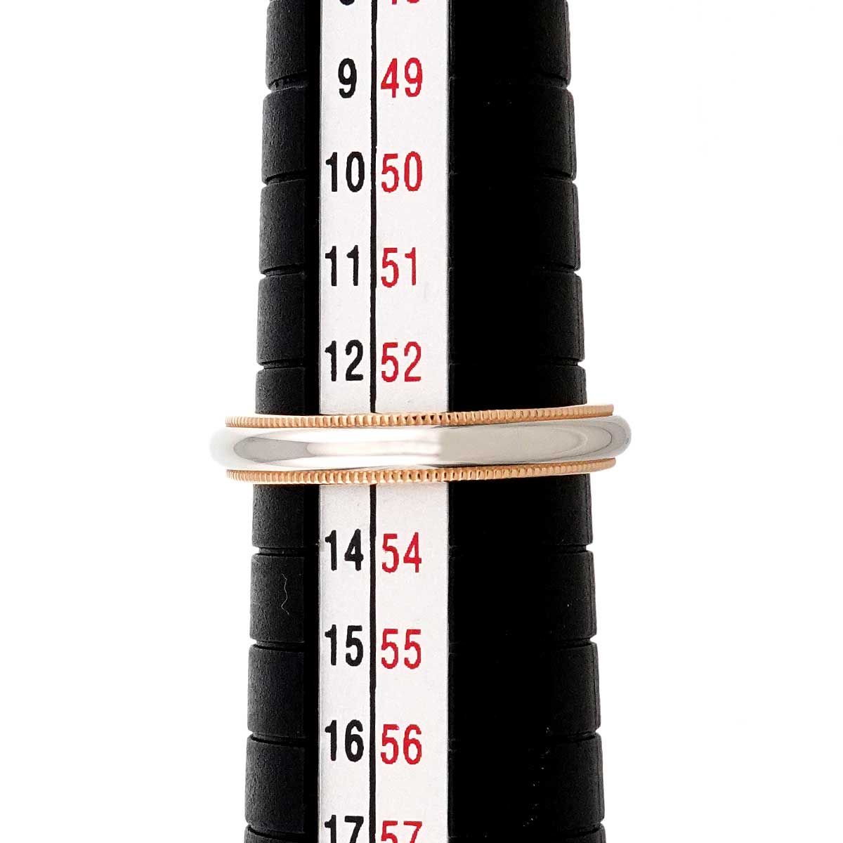 TIFFANY&Co. ティファニー　K18YGミルグレインバンドリング　13号 TIFFANY&Co. ティファニー K18YGミルグレインバンドリング 13号