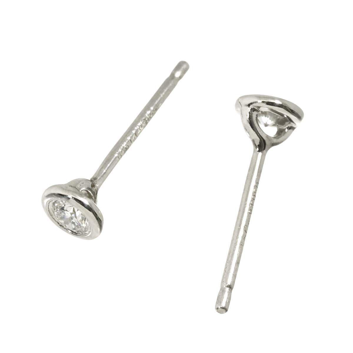 ティファニー TIFFANY&Co. バイザヤード ダイヤ ピアス Pt プラチナ