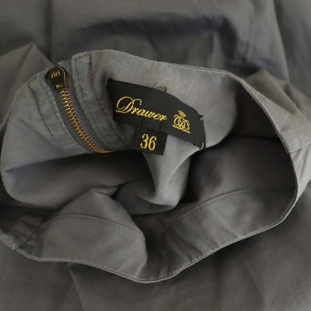 ドゥロワー Drawer ノースリーブトップス カットソー 36 グレー /HK