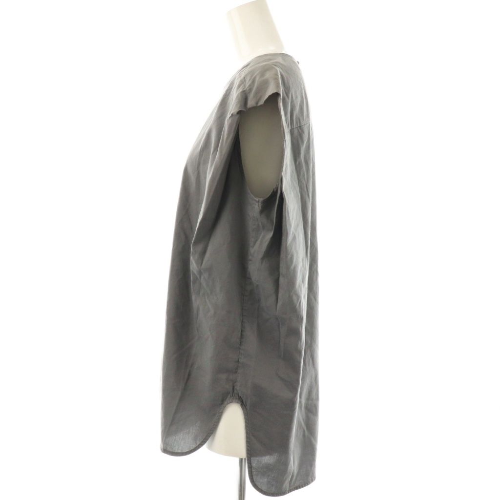 ドゥロワー Drawer ノースリーブトップス カットソー 36 グレー /HK