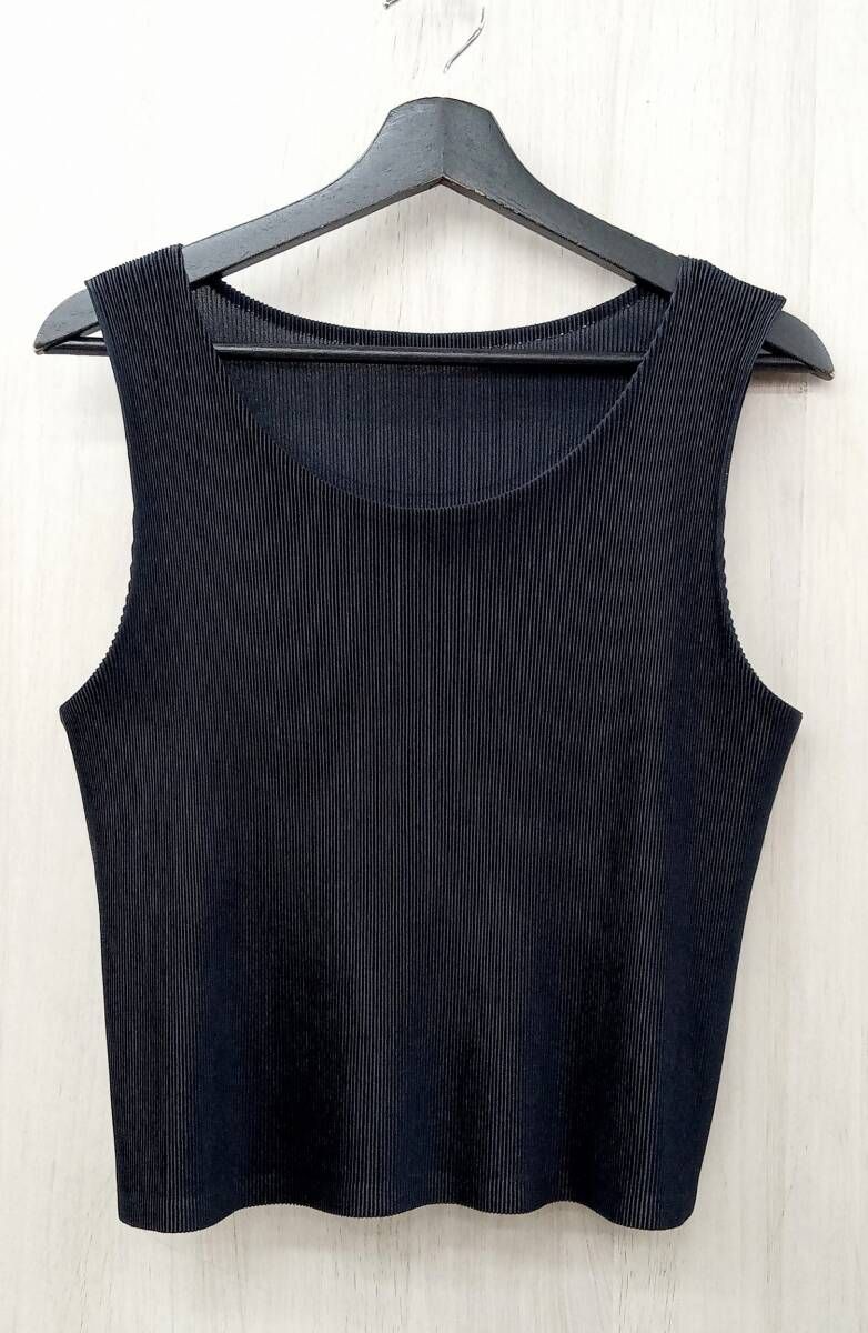 プリーツプリーズ PLEATS PLEASE タンクトップ サイズ3 L - ブルー