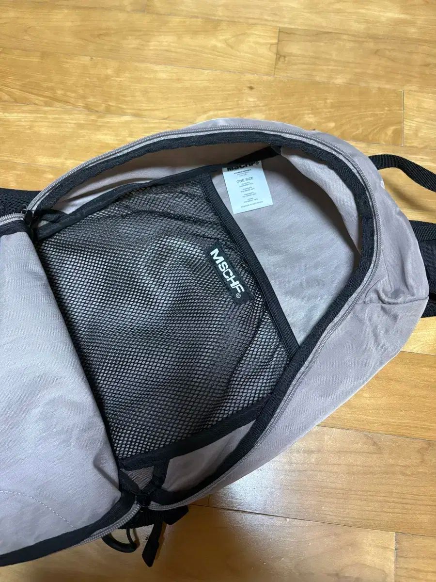 ミスチーフ RHOMBUS バックパック ピンク グレー バッグ mschf RHOMBUS