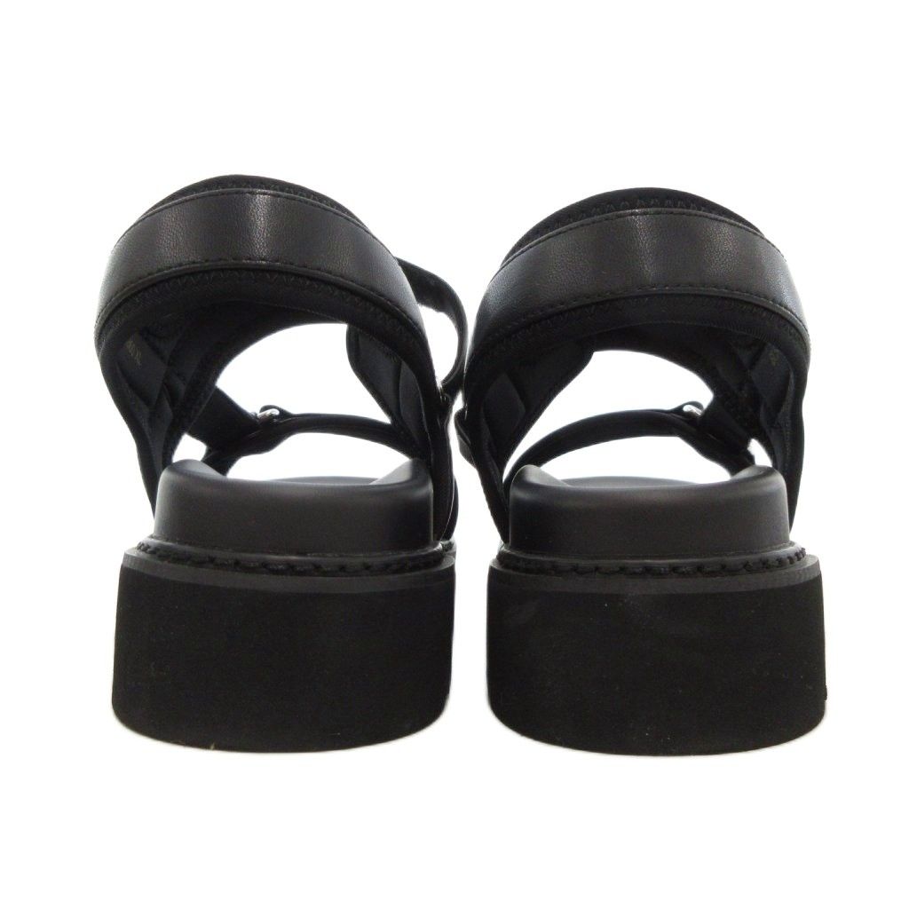 ダイアナ DIANA スポーツサンダル XL シューズ 厚底 黒 ブラック /AE