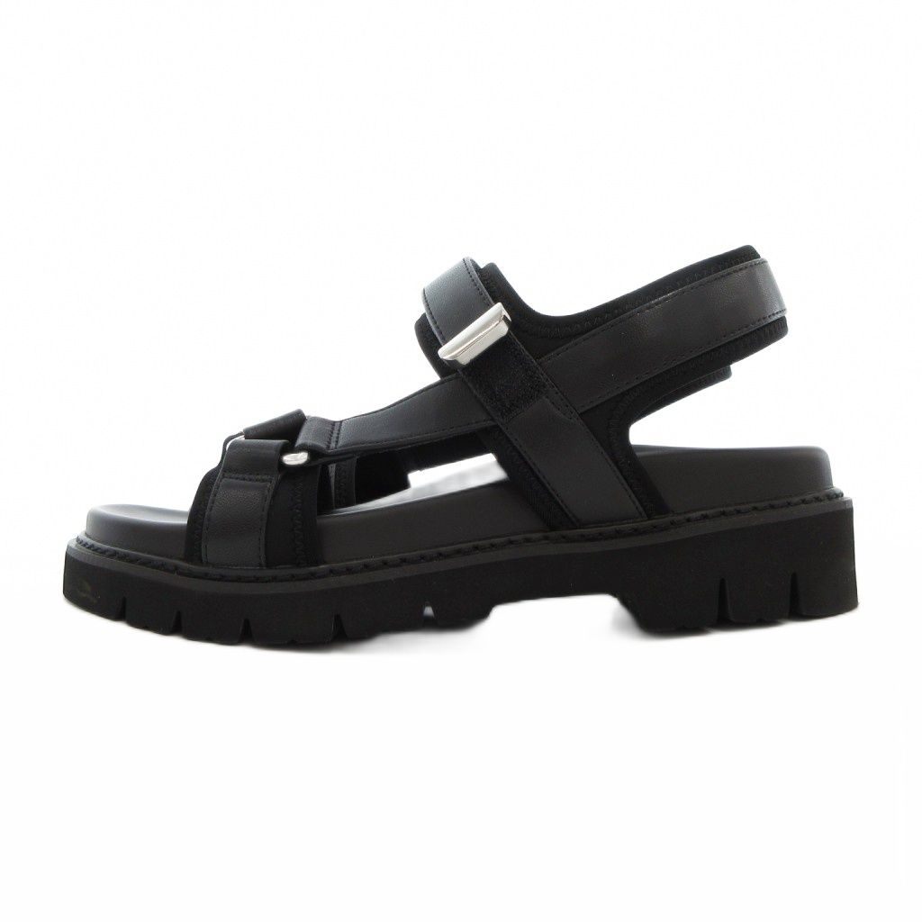 ダイアナ DIANA スポーツサンダル XL シューズ 厚底 黒 ブラック /AE