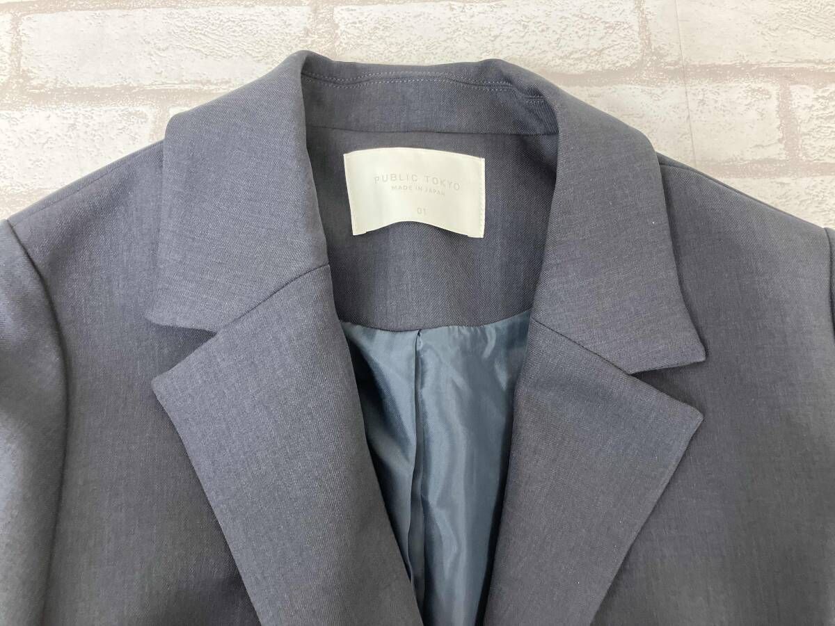 ☆ PUBLIC TOKYO 162253003 パブリック トウキョウ テーラード