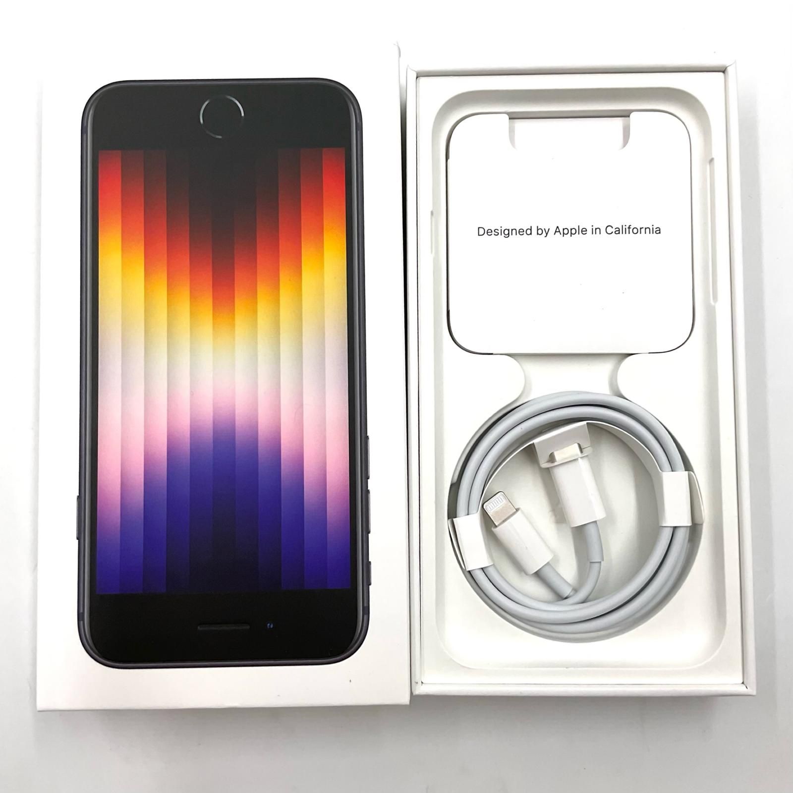 iPhone SE（第3世代） 64GB ミッドナイト docomo 動作確認済 86%【全額