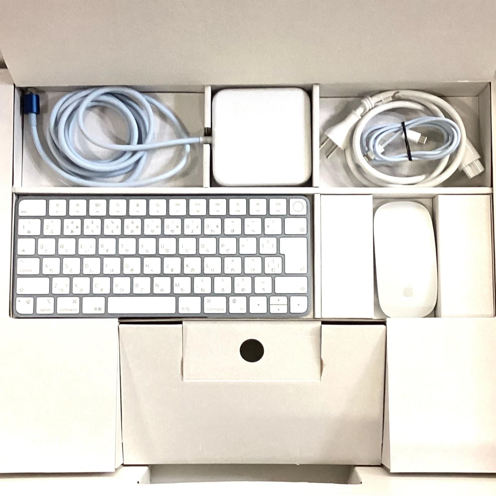 Apple iMac 24インチ Apple M1 16GB SSD 512GB ブルー 超美品 動作確認