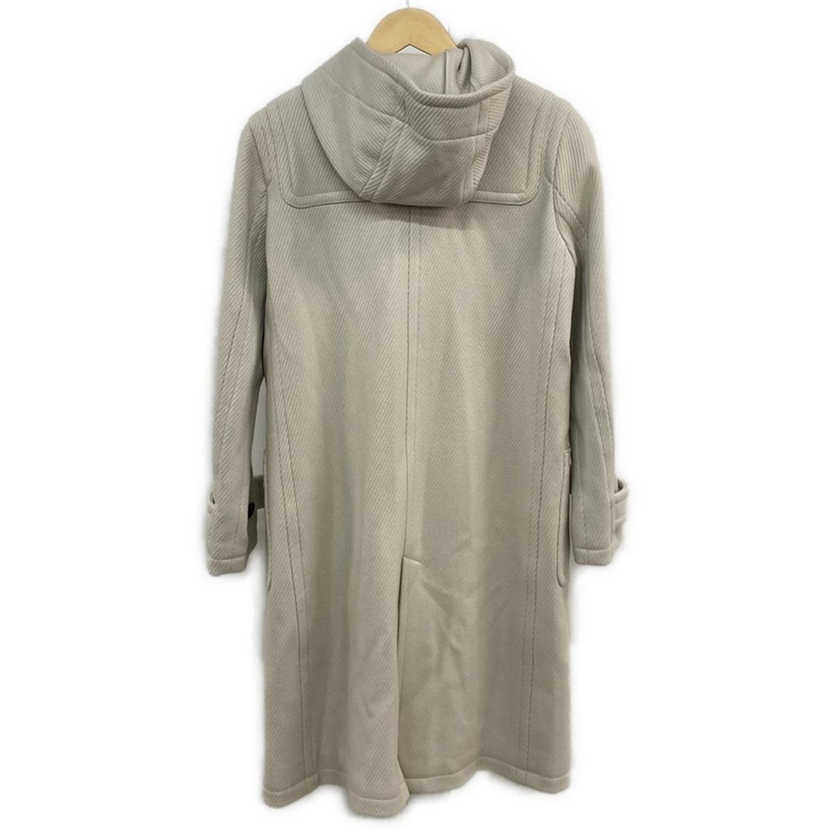 イネド  ダッフルコート サイズ 11号 アイボリー INED(イネド) ダッフルコート サイズ11 M レディース - アイボリー