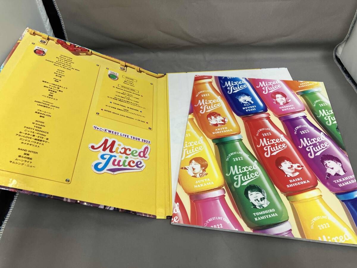DVD ジャニーズWEST LIVE TOUR 2022 Mixed Juice(初回版) - メルカリ