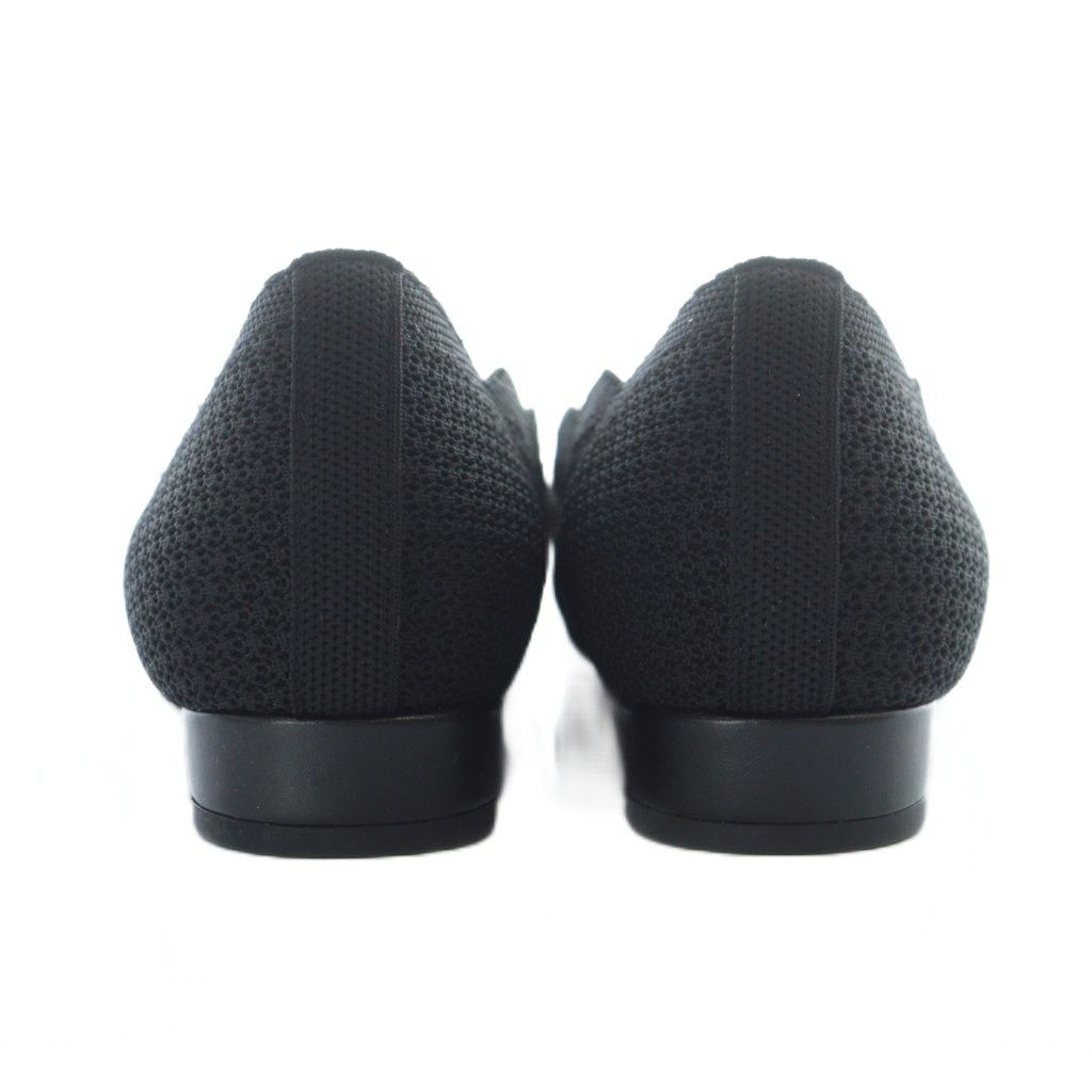 ダイアナ DIANA CUMUU ニットフラットシューズ スクエアトゥ