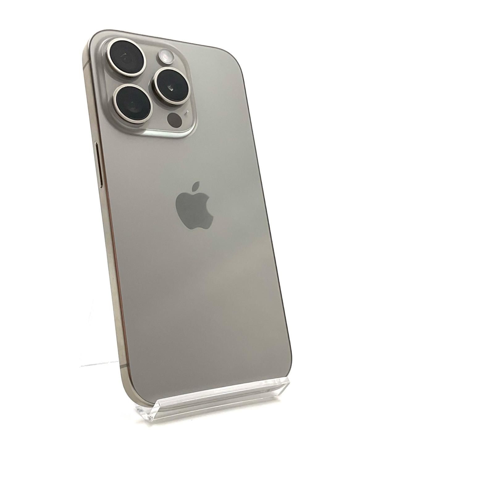 美品 iPhone15 Pro ナチュラルチタニウム 256GB SIMフリー iPhone 15