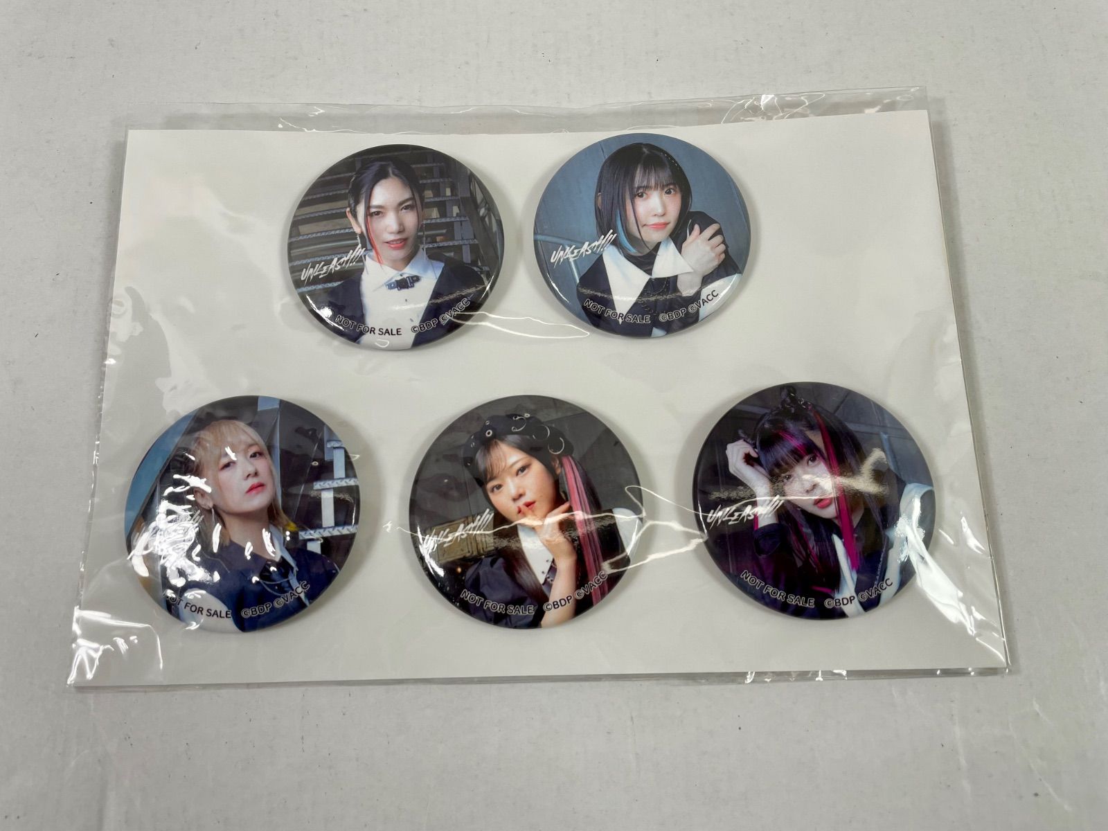 2114・バンドリ！ 未開封 RAISE A SUILEN UNLEASH!! 特典缶バッジ