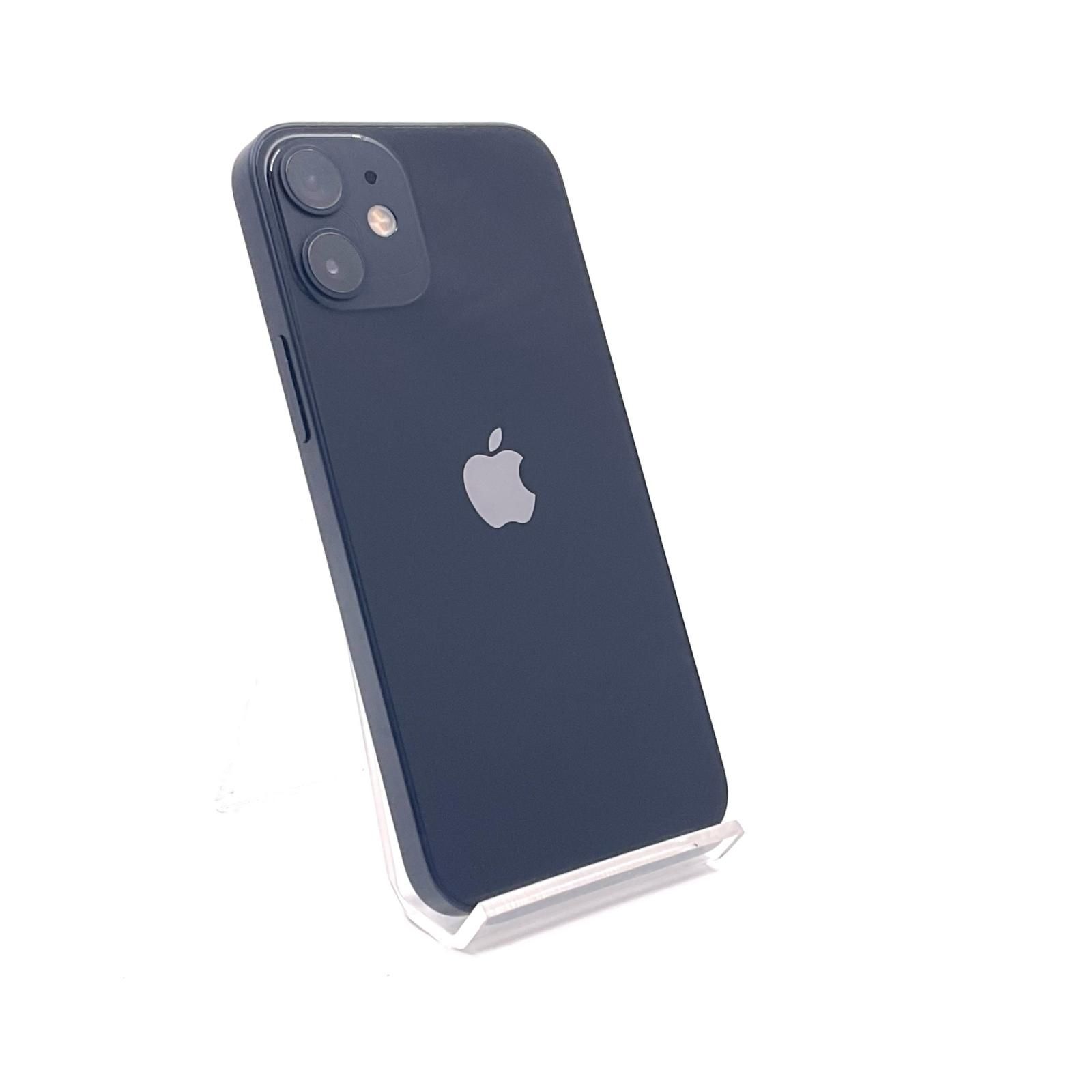 iPhone 12 mini 64GB ブラック SIMフリー 白ロム 動作確認済 85%【全額