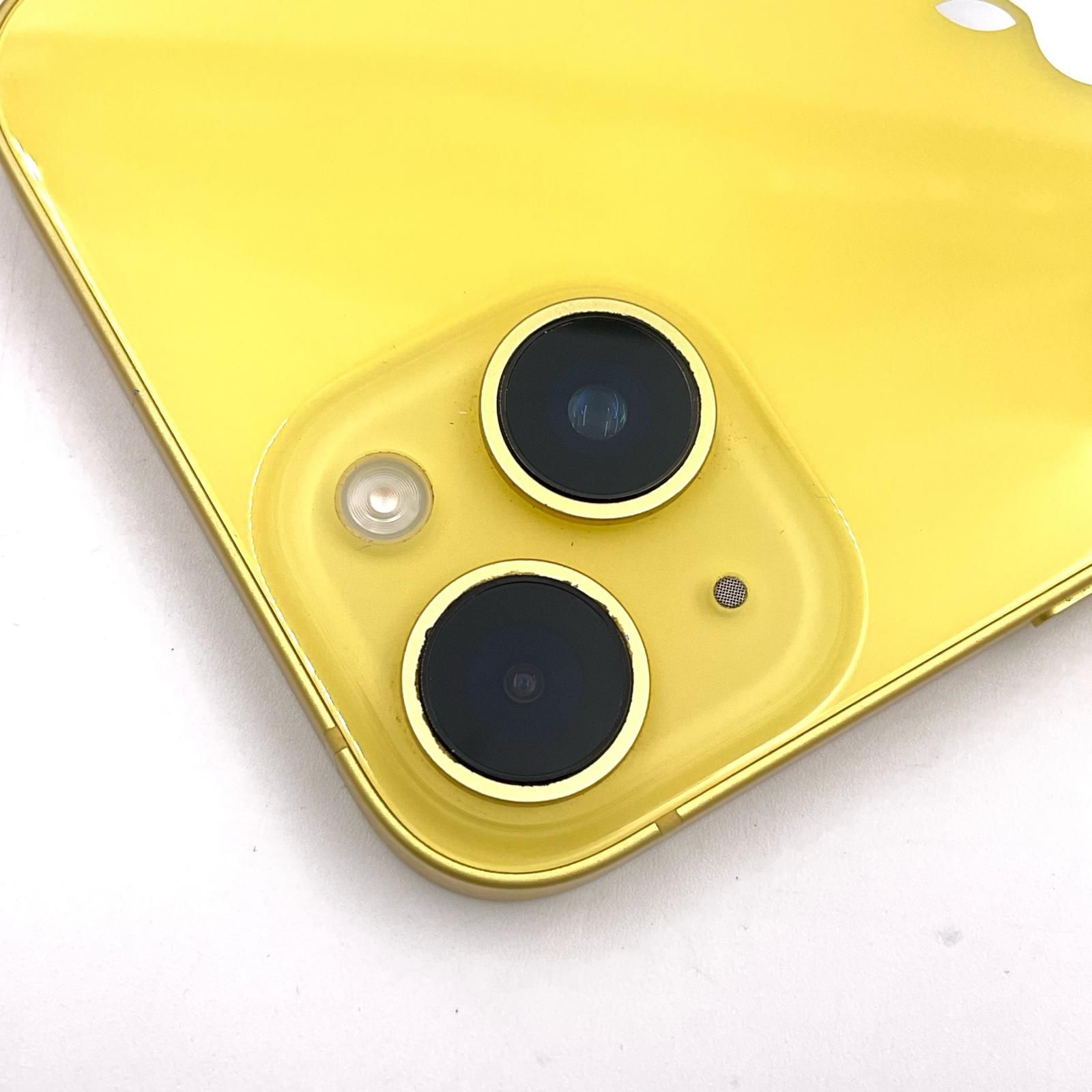 iPhone 14 128GB イエロー Softbank 動作確認済 84%【全額返金保証