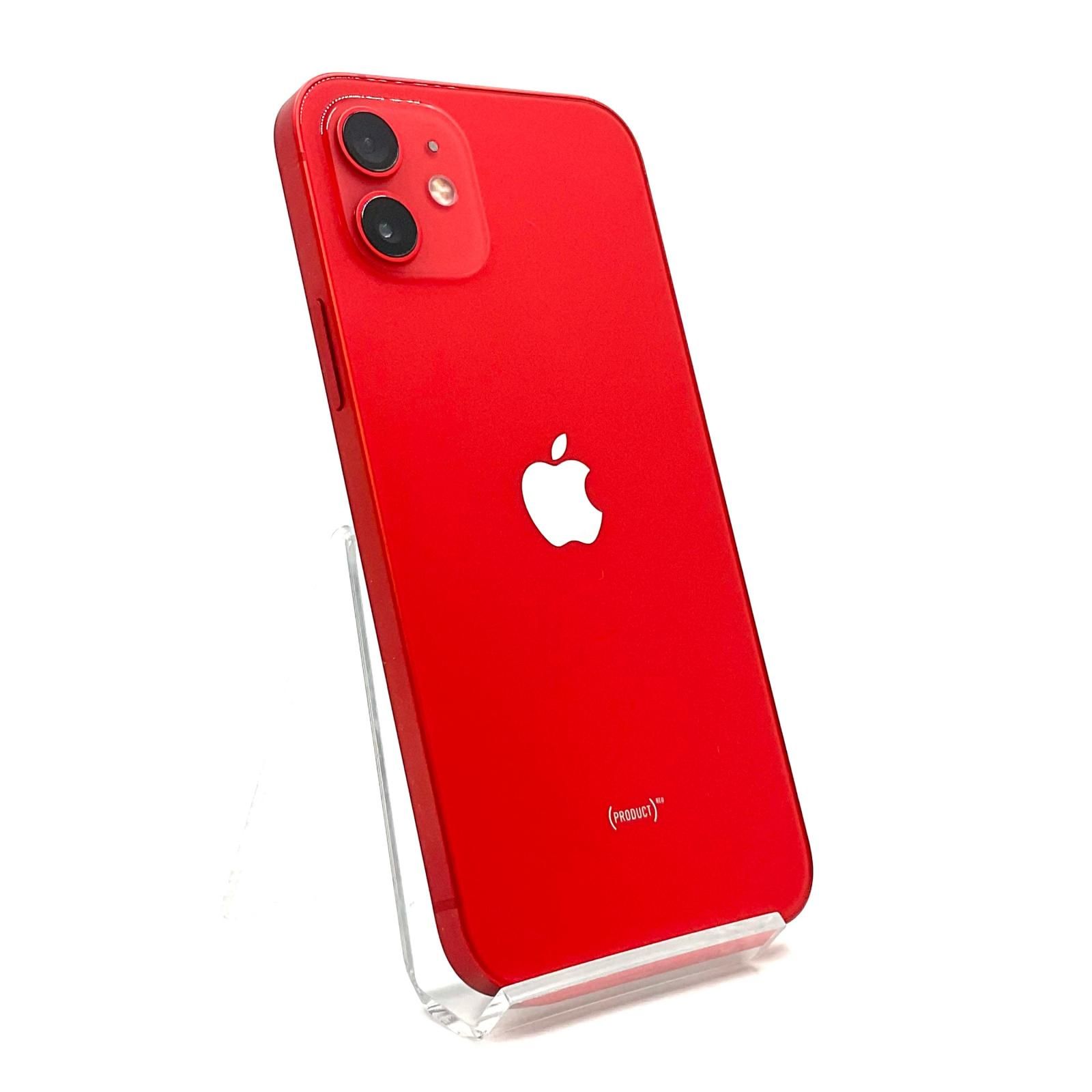 新作入荷，限定SALE iPhone 12 128GB (PRODUCT)RED Softbank SIMフリー 