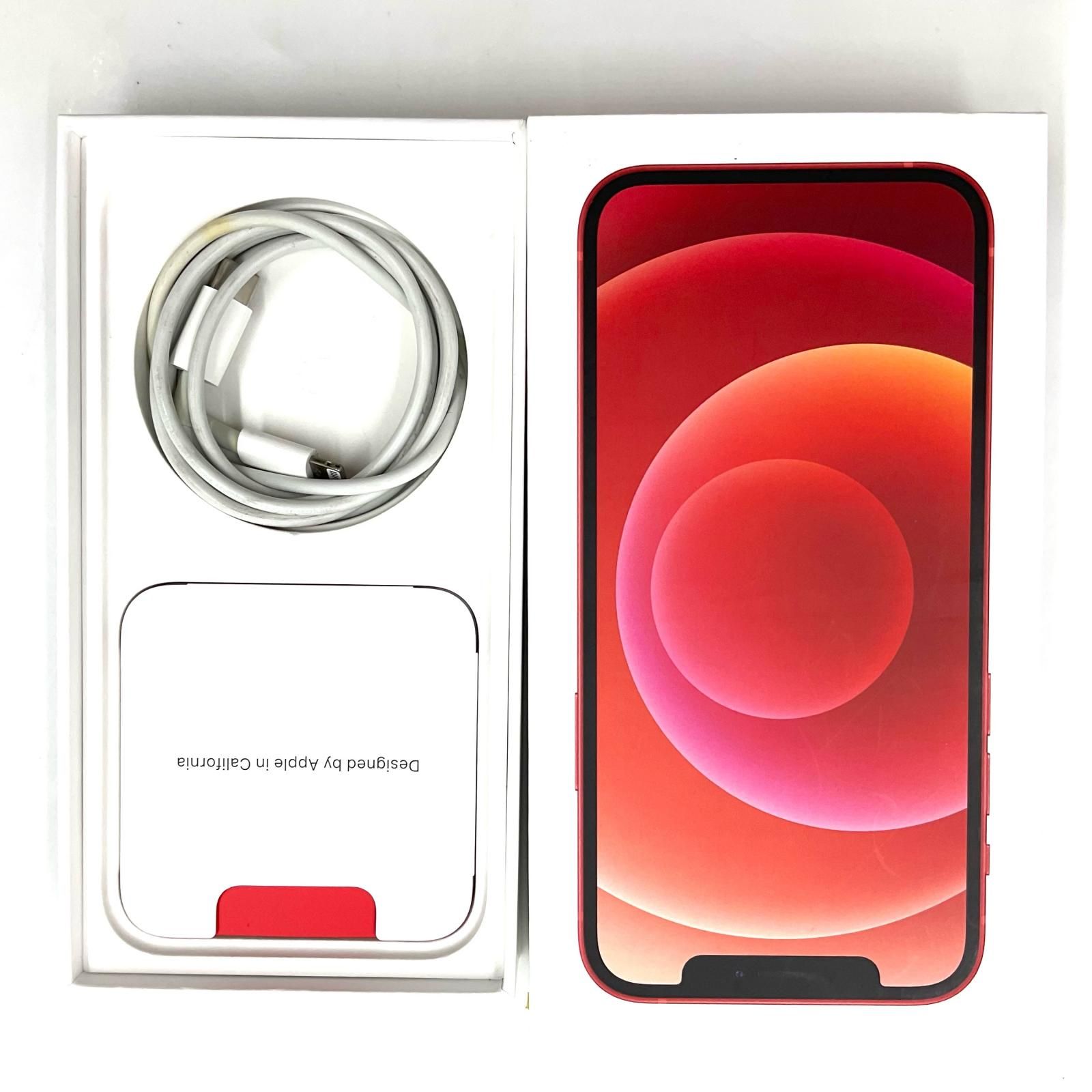 新作入荷，限定SALE iPhone 12 128GB (PRODUCT)RED Softbank SIMフリー 