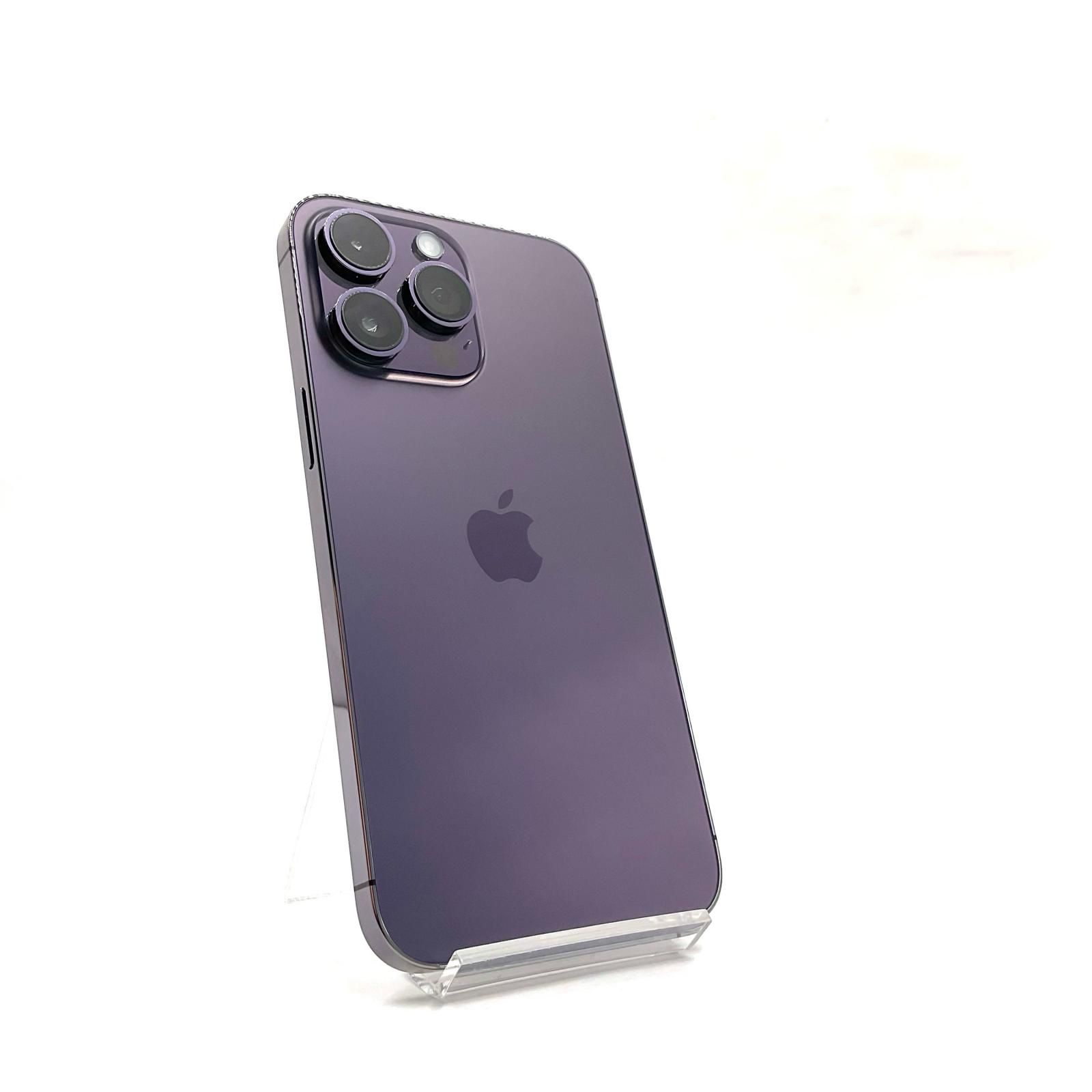 iPhone 14 Pro Max 256GB ディープパープル SIMフリー 白ロム 動作確認