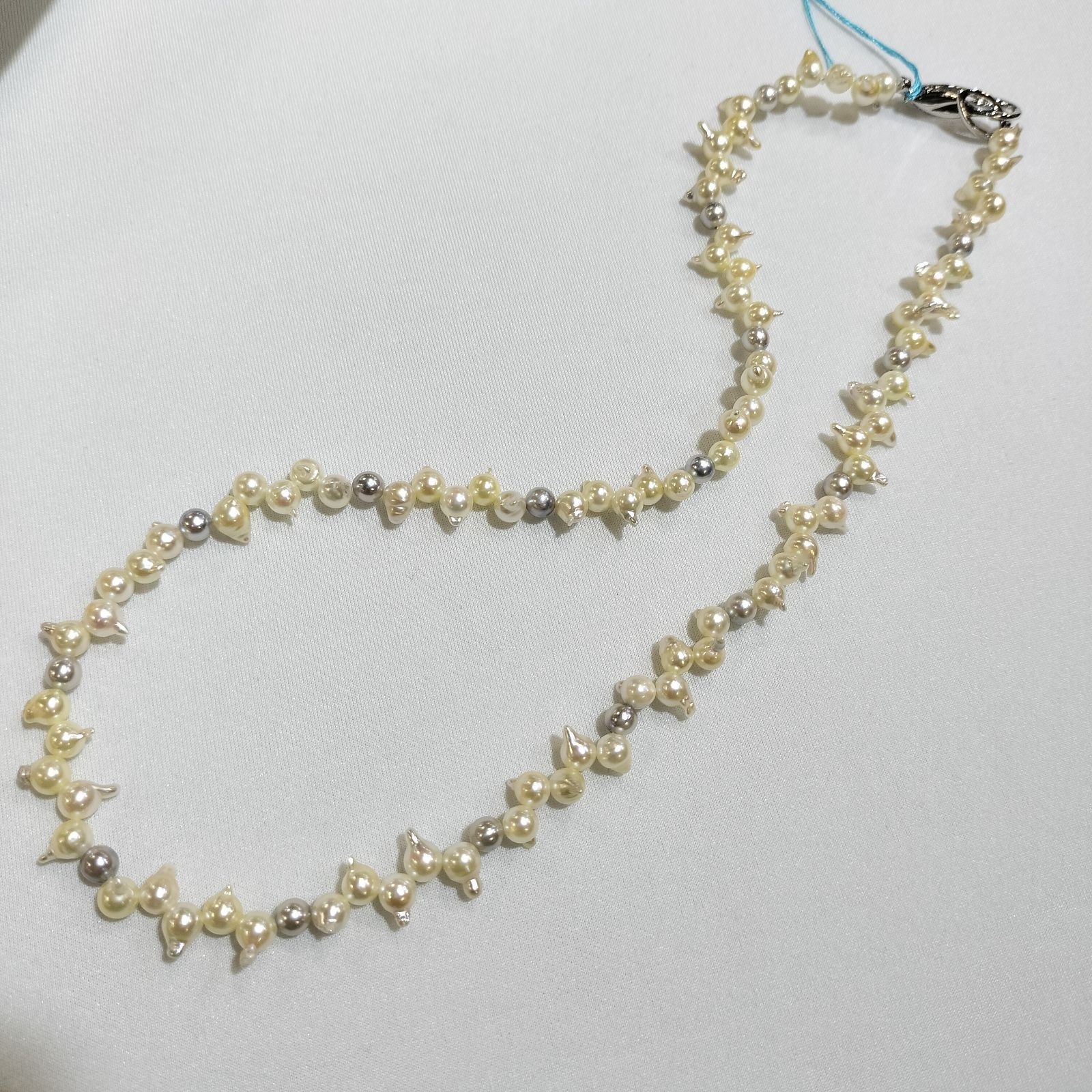svあこや真珠クレオパトラネックレス - メルカリ