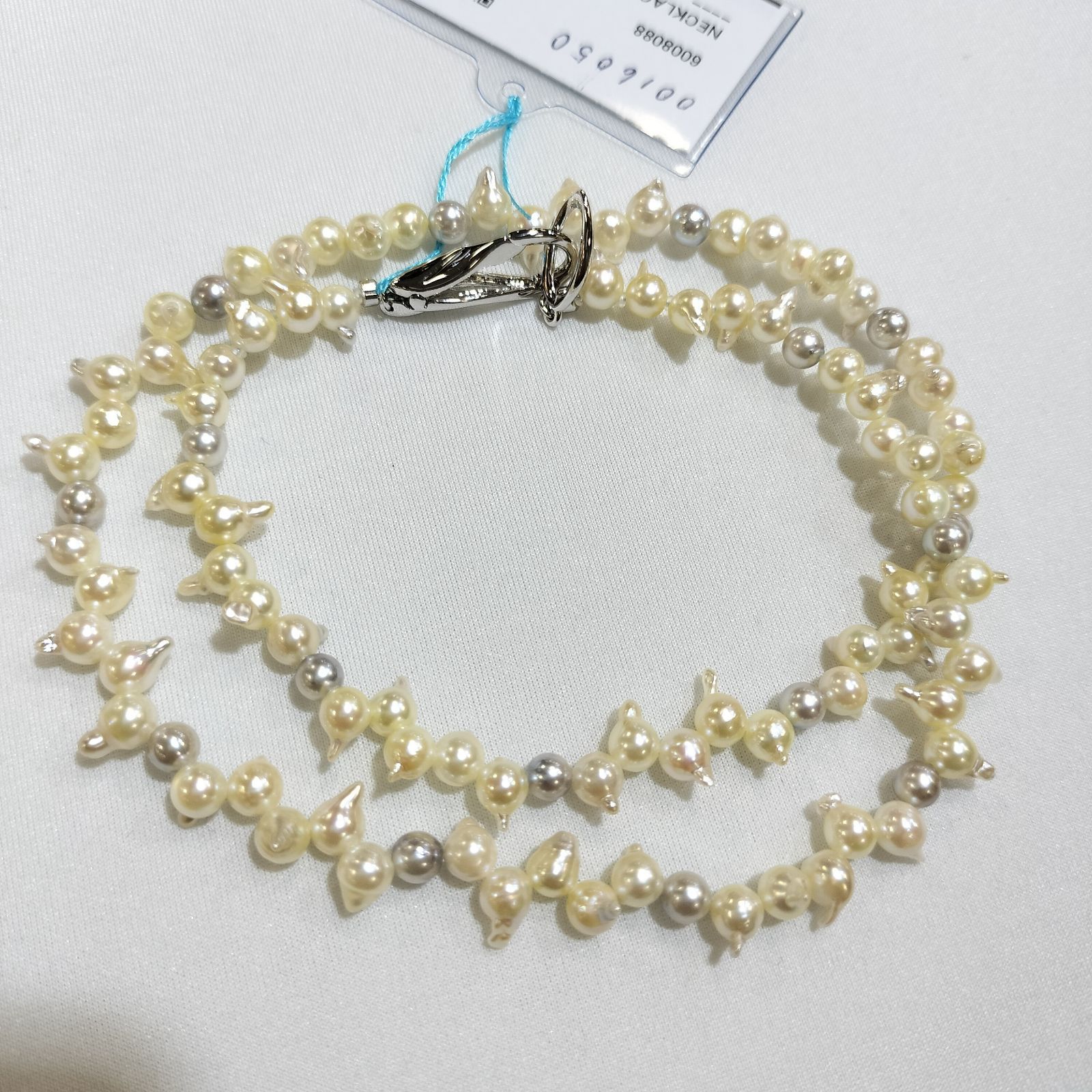 svあこや真珠クレオパトラネックレス - メルカリ