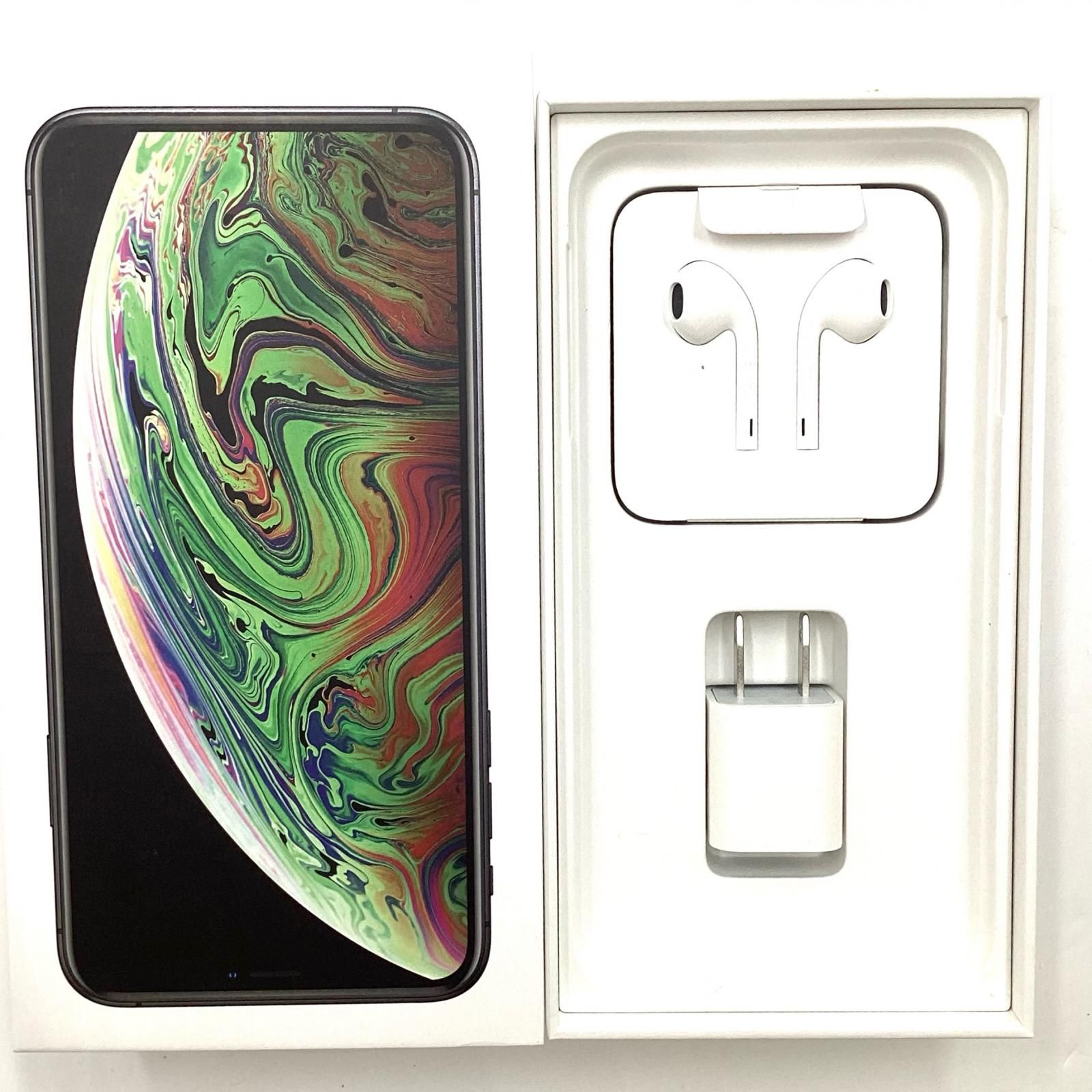 iPhone XS Max 512GB スペースグレイ SIMフリー 白ロム 動作確認済