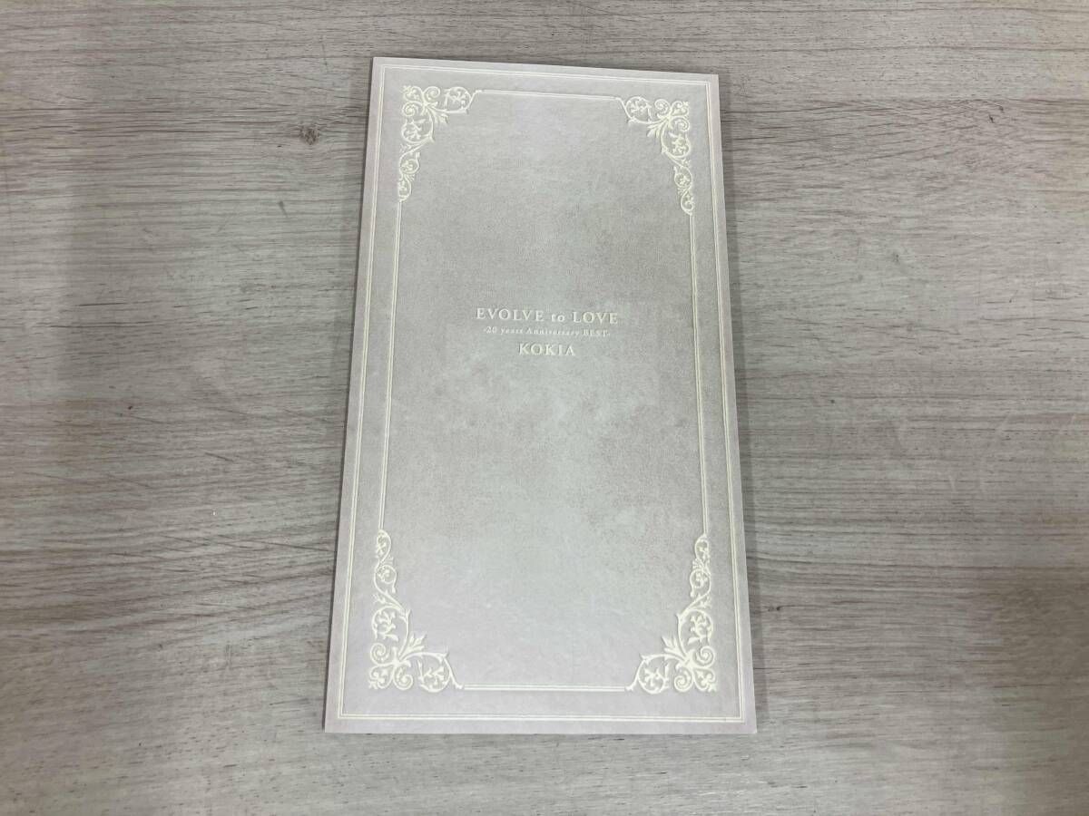 KOKIA CD EVOLVE to LOVE-20 years Anniversary BEST-(初回限定盤