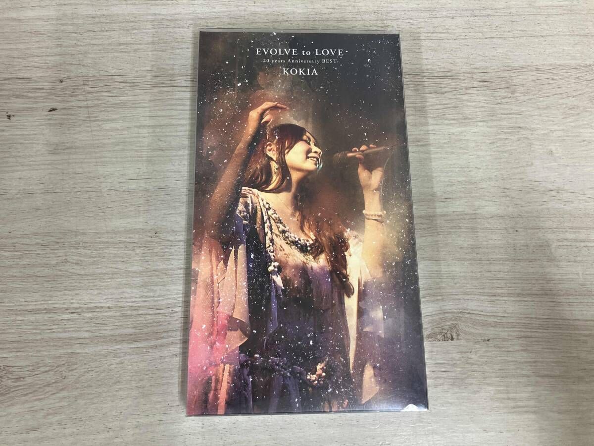KOKIA CD EVOLVE to LOVE-20 years Anniversary BEST-(初回限定盤