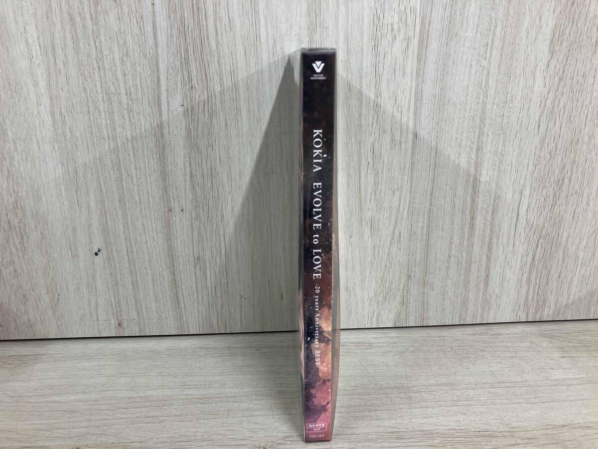 KOKIA CD EVOLVE to LOVE-20 years Anniversary BEST-(初回限定盤