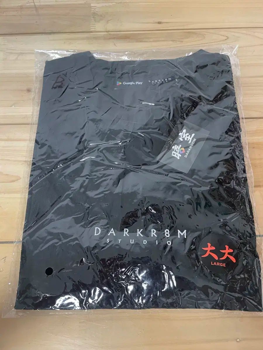 DARKRoom studio 黒 Tシャツ L サイズ 新品