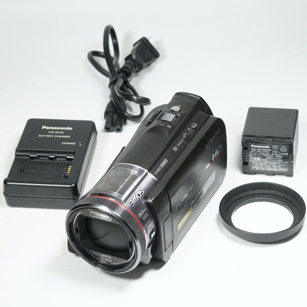 Panasonic パナソニック HC-X900M ブラック 動作OK 返金保証 /2421
