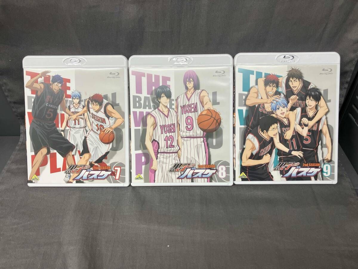 全9巻セット]黒子のバスケ 2nd SEASON 1~9(Blu-ray Disc)