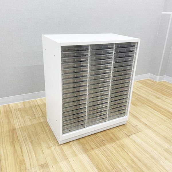 トレイキャビネット シンライン A 4対応 幅800 × 高950 イトーキ ホワイトW