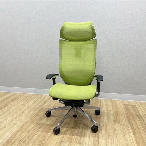 ah オカムラ コーラル ライムグリーン 2018年 エクストラハイバック