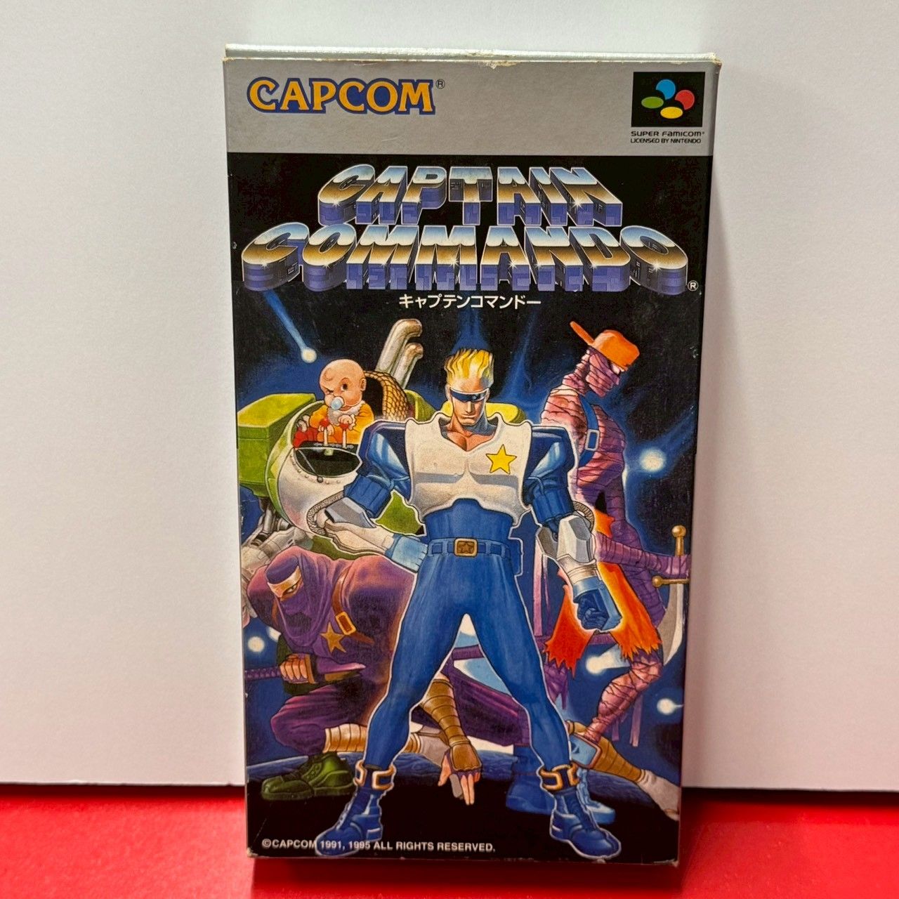 □キャプテンコマンドー スーファミ スーパーファミコン ソフト - メルカリ