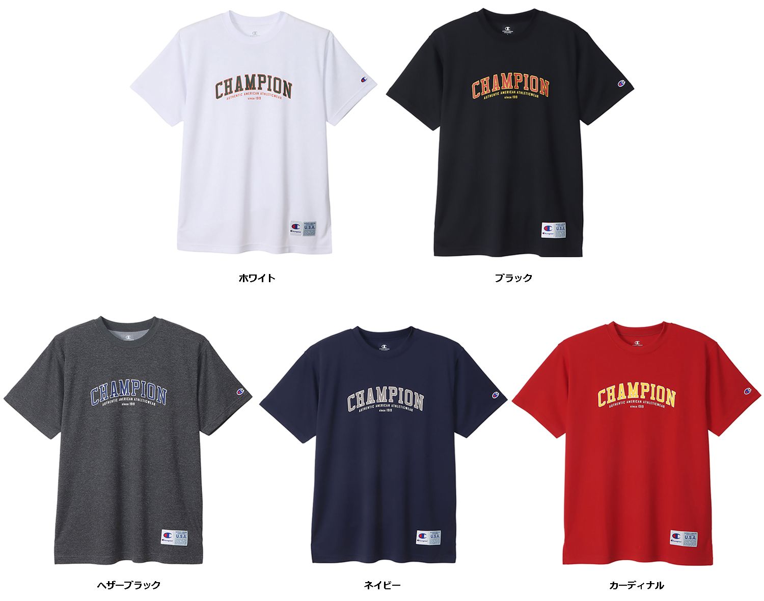 チャンピオン Champion バスケット SHORT SLEEVE T-S  C3ZB350 090 ブラック