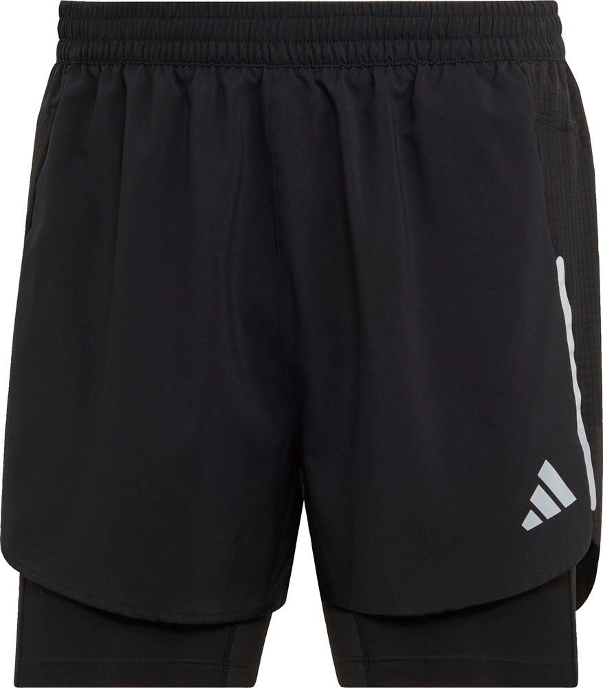 アディダス adidas デザインド 4 ランニング 2-IN-1 ショーツ  HI246 HN8023 BLACK