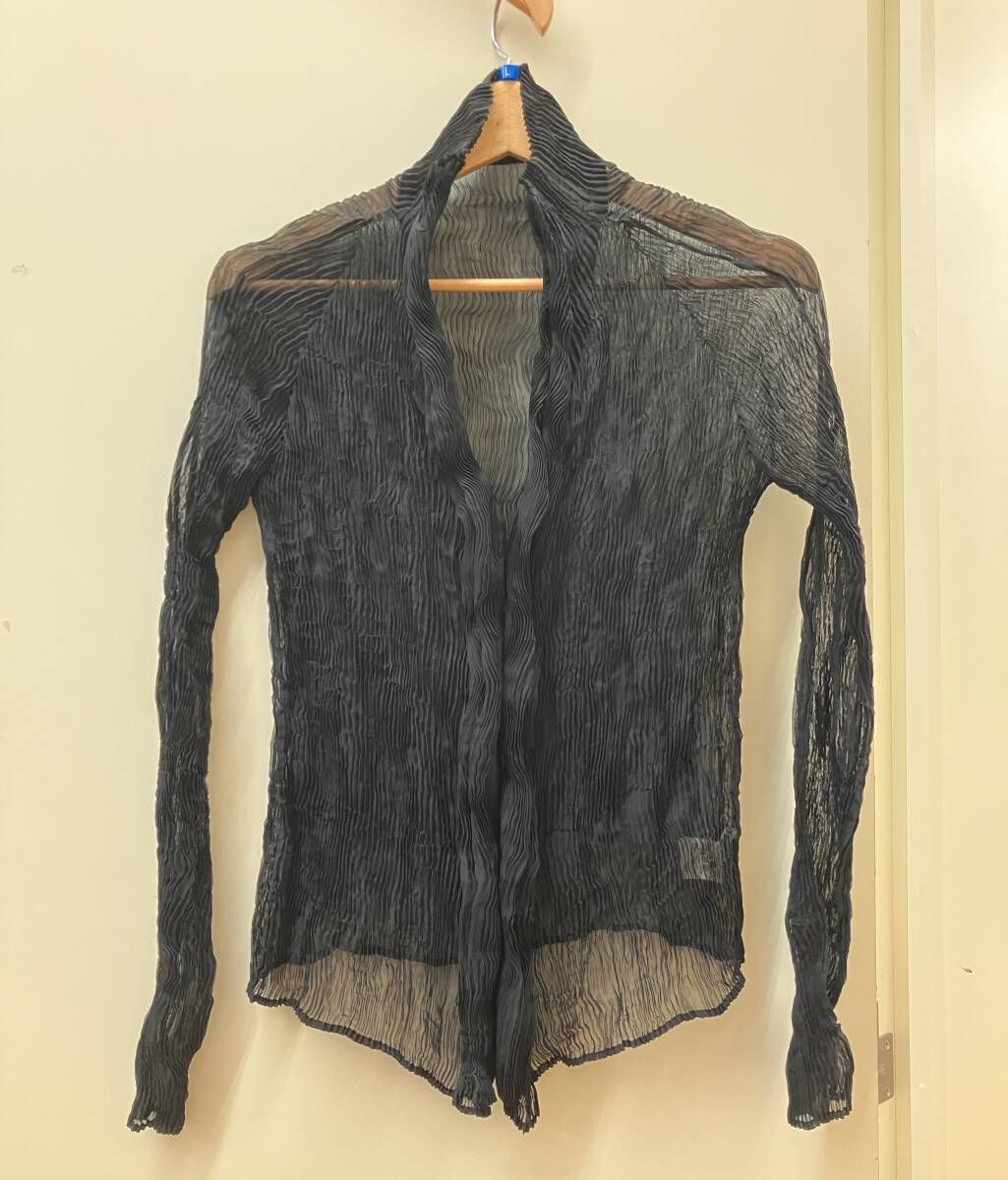ISSEY MIYAKE レディース2 長袖シャツブラウス プリーツ