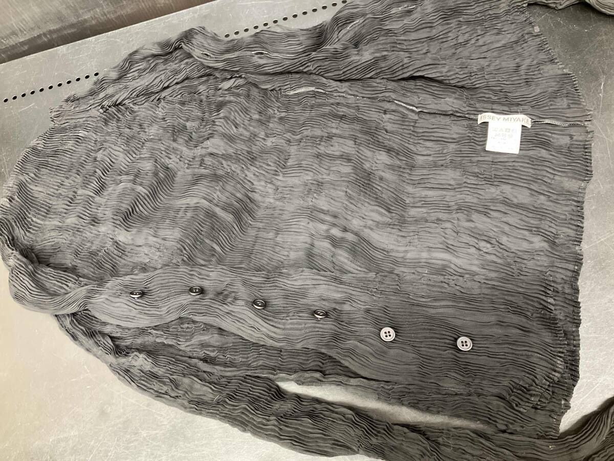  ISSEY MIYAKE レディース2 長袖シャツブラウス プリーツ 長袖 シャツ ブラウス