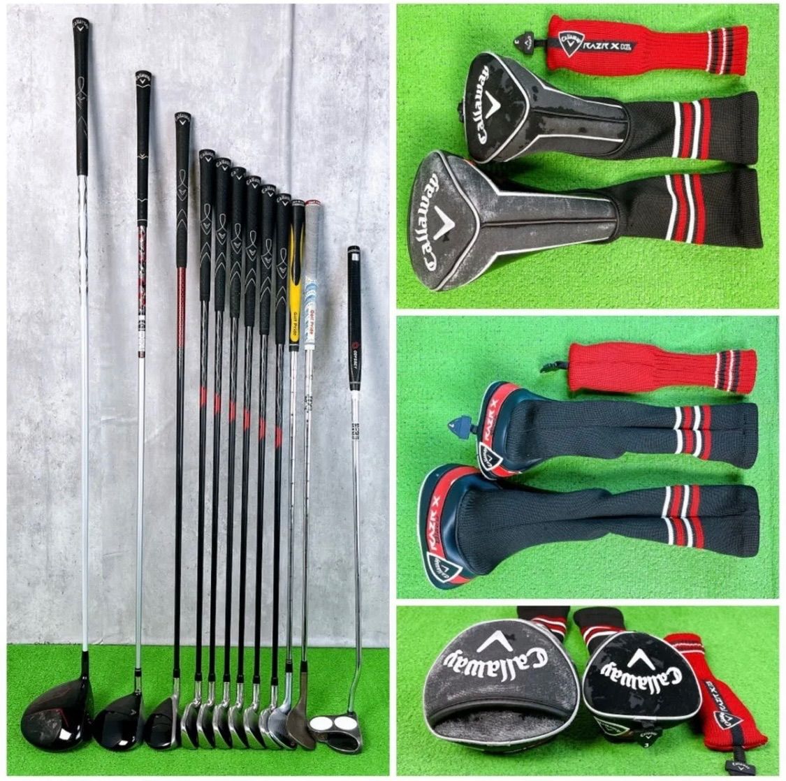 キャロウェイ RAZR レイザー メンズゴルフセット 12本 初心者 入門 S キャロウェイ RAZR レイザー メンズゴルフセット 12本 初心者 入門 S