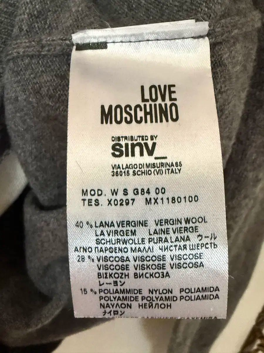 MOSCHINO(モスキーノ) 長袖セーター サイズI 40 レディース美品  - 黒×白 楽天市場】モスキーノ（袖の長さ長袖）の通販