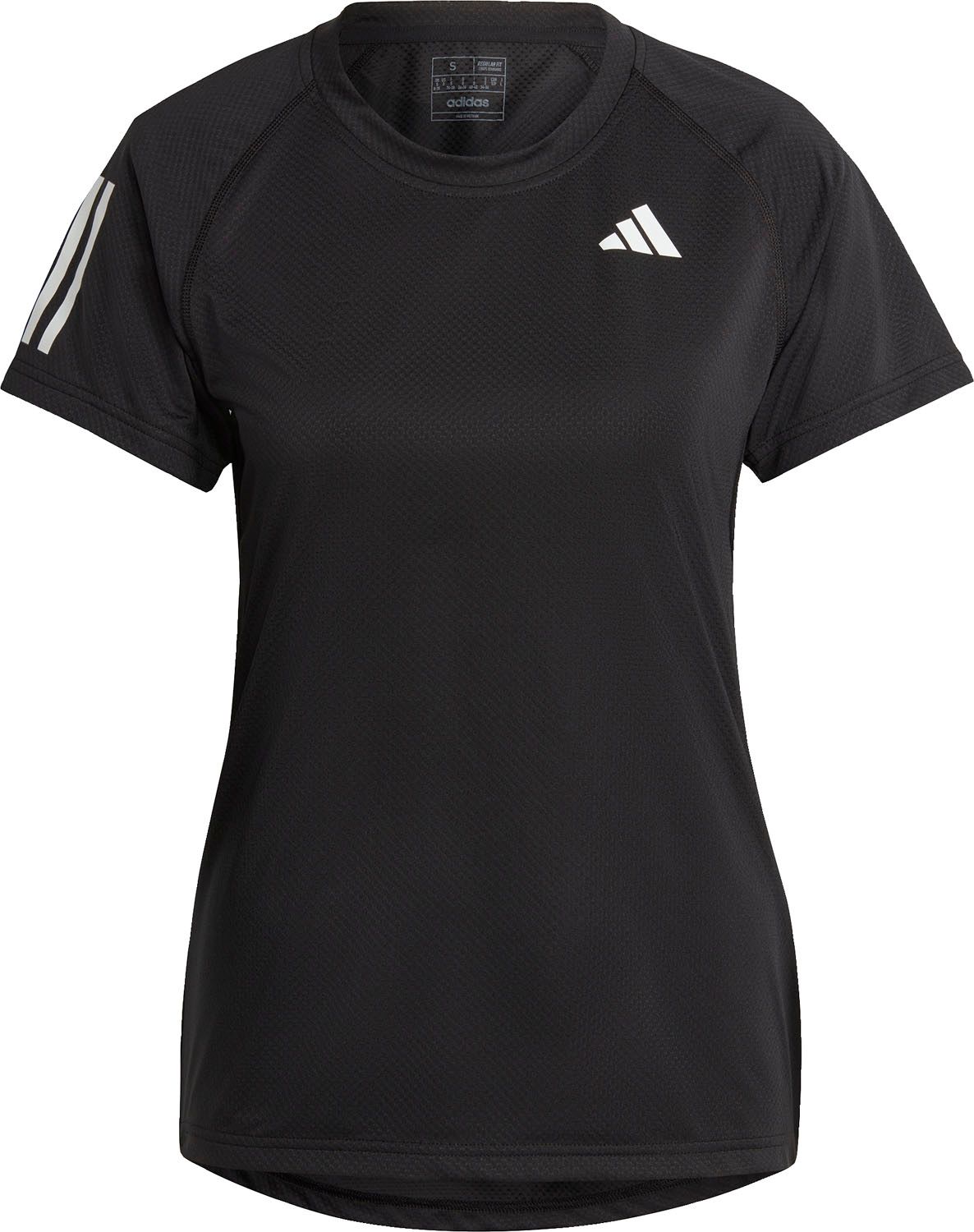 アディダス adidas テニス クラブ テニス 半袖Tシャツ シャツ ウェア レギュラーフィット クルーネック 部活 チーム 練習 クラブ  NEH19 HS1450 ブラック