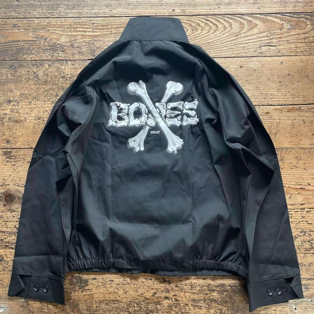 新品 復刻 POWELL パウエル クロスボーンズ スイングトップ 黒 Powell