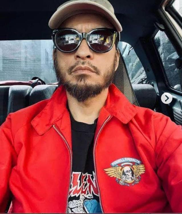 r*e様 復刻 POWELL BONES スイングトップ 長瀬智也 新品 復刻 POWELL パウエル クロスボーンズ スイングトップ 黒 Powell