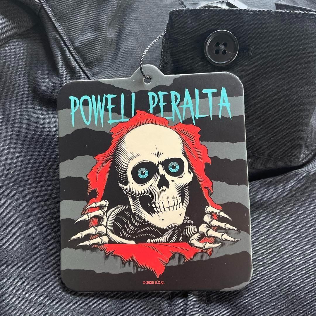 新品 復刻 POWELL パウエル クロスボーンズ スイングトップ 黒 Powell