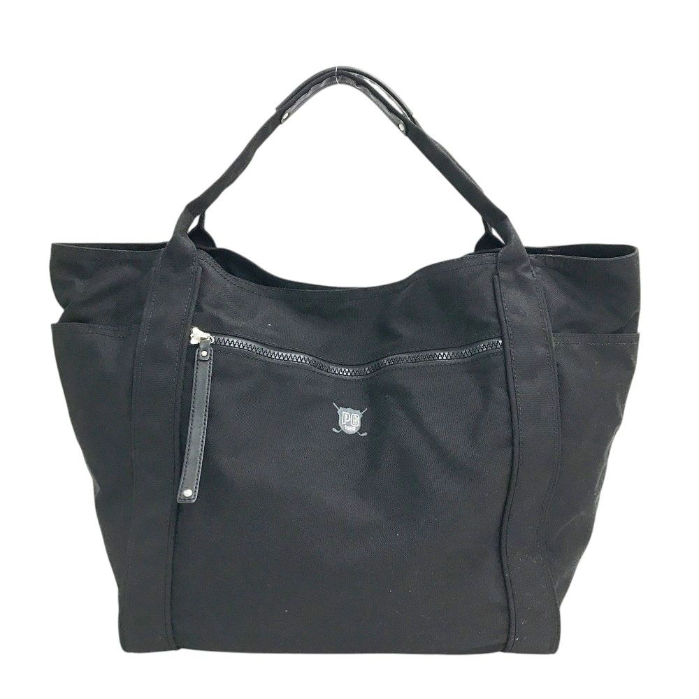 新品　PEARLY GATES ブラックトートバッグ PEARLY GATES ブラックトートバッグ PEARLY GATES】ブラックトートバッグ