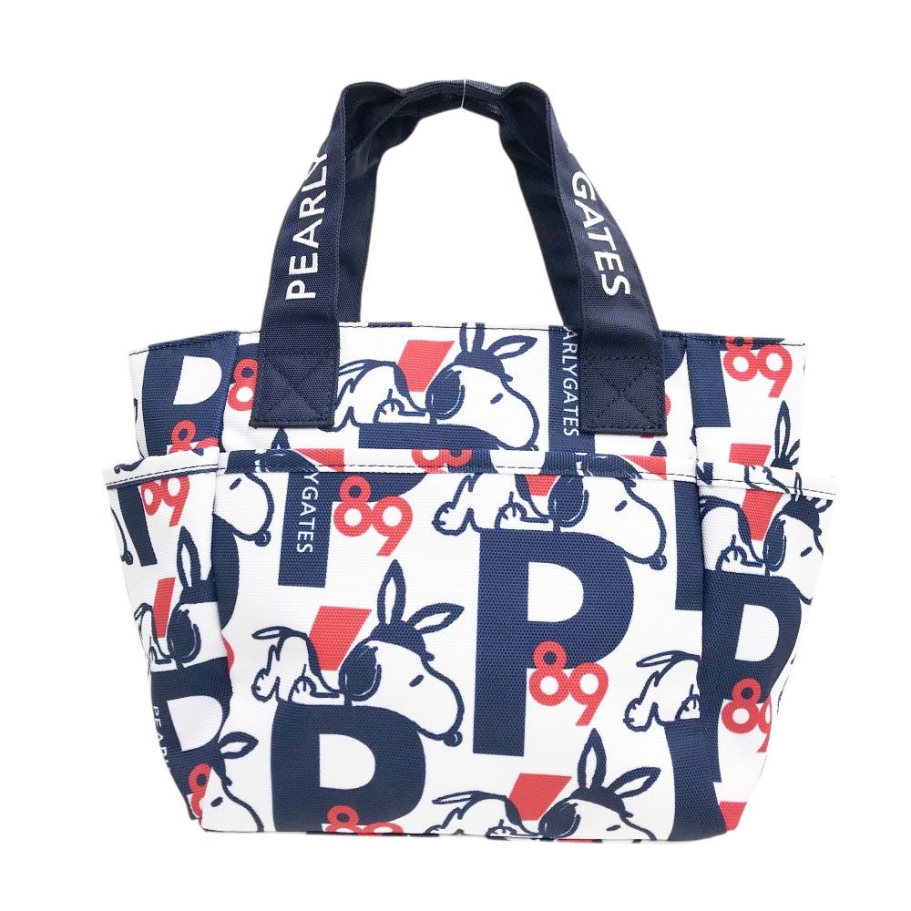 PEARLY GATES パーリーゲイツ × PEANUTS カートバッグ スヌーピー 総柄