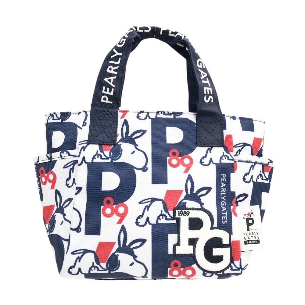 PEARLY GATES パーリーゲイツ × PEANUTS カートバッグ スヌーピー 総柄