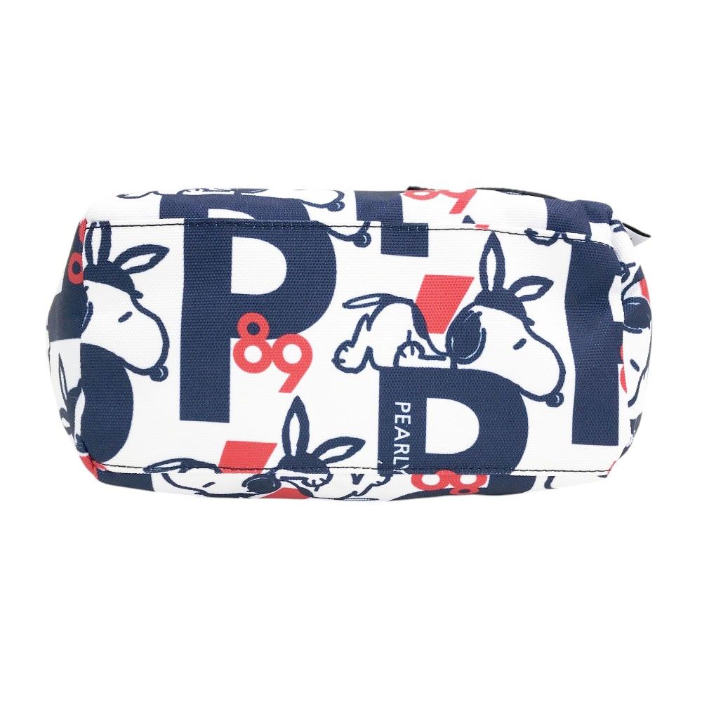 パーリーゲイツ　カートバッグ　SNOOPYスヌーピー　総柄 PEARLY GATES パーリーゲイツ × PEANUTS カートバッグ スヌーピー 総柄